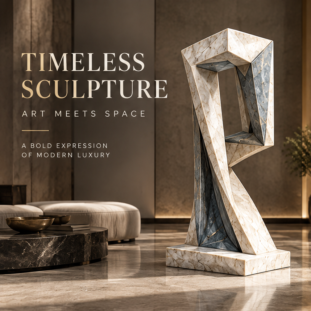 COSEMN | Folded Realm Geometric Pedestal