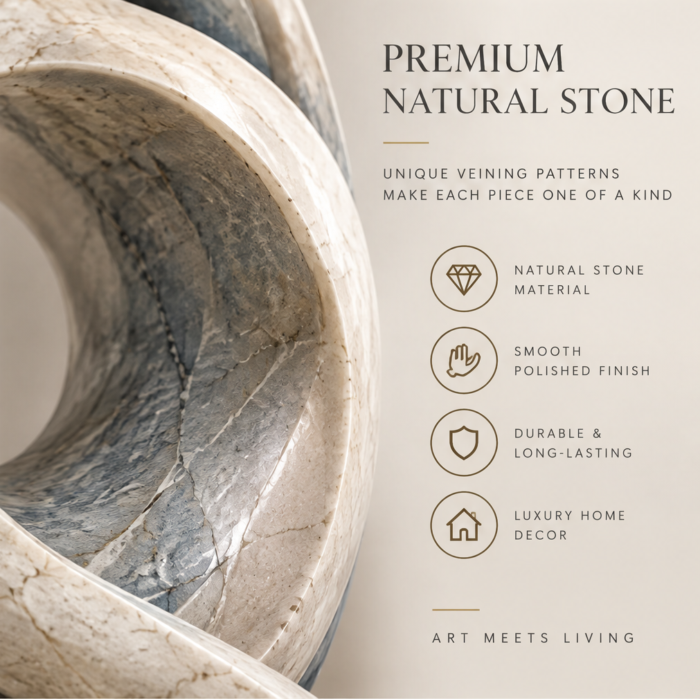 COSEMN | Circular Loop Stone Sculpture