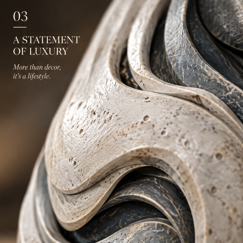 COSEMN | Folded Planet Abstract Figurine
