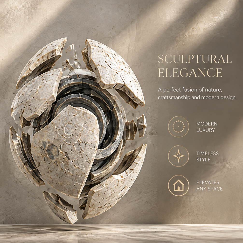 COSEMN | Fragmented Star Shell Statue