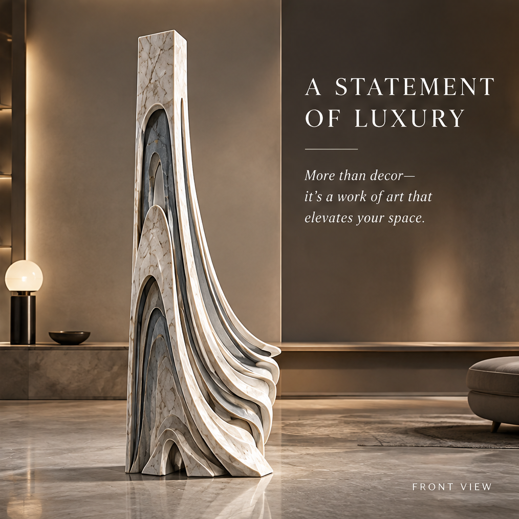 COSEMN | Trailing Shadow Column Statue