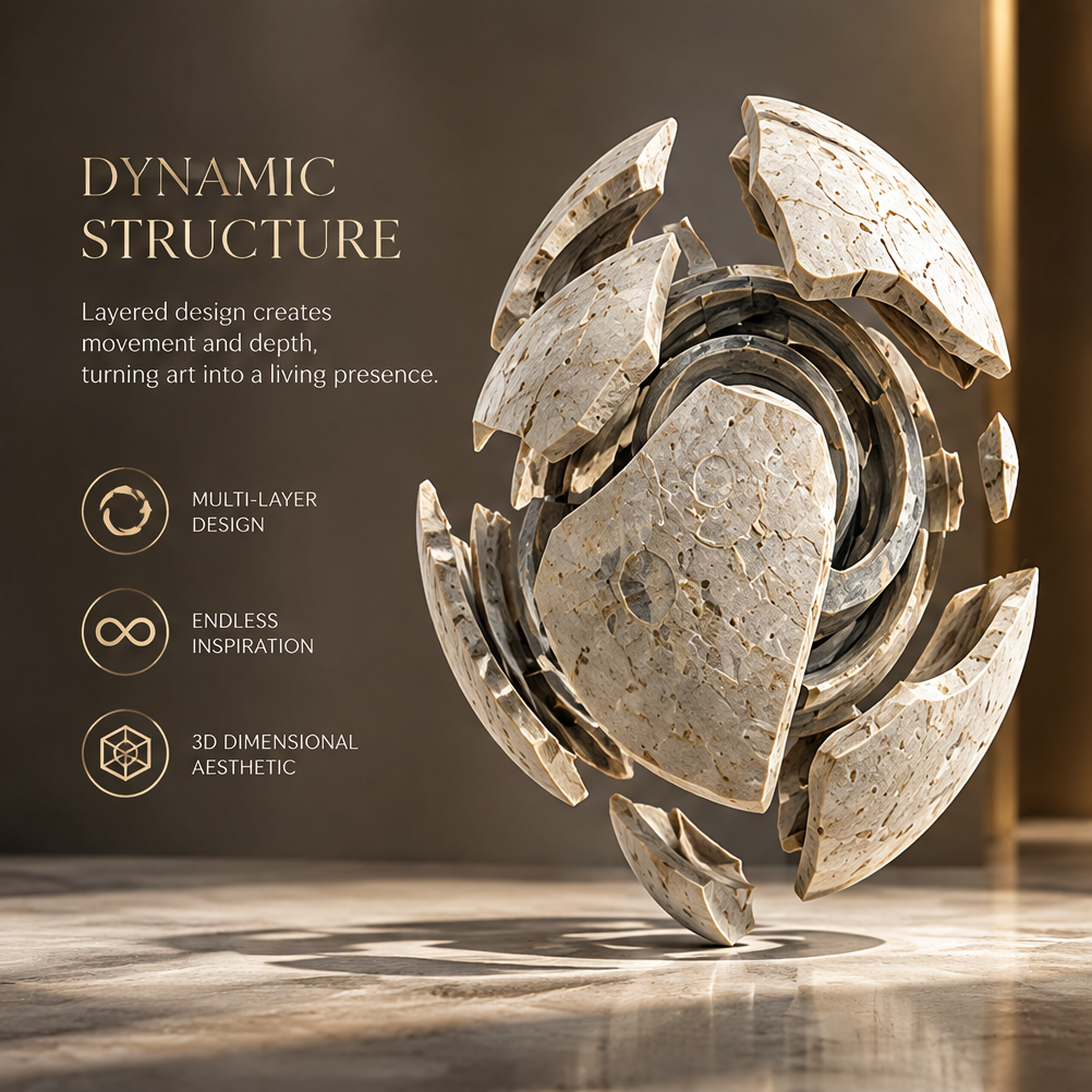COSEMN | Fragmented Star Shell Statue
