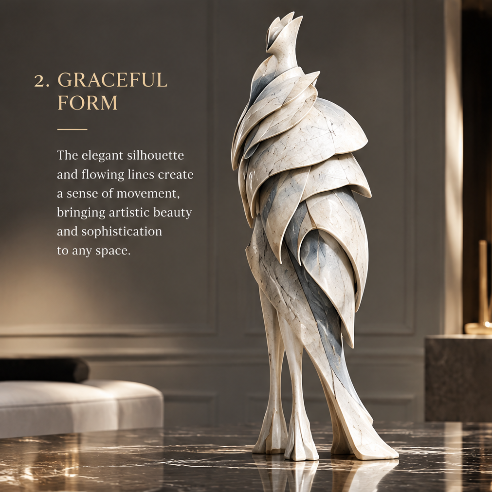 COSEMN | Layered Shell-Born Entity Statue