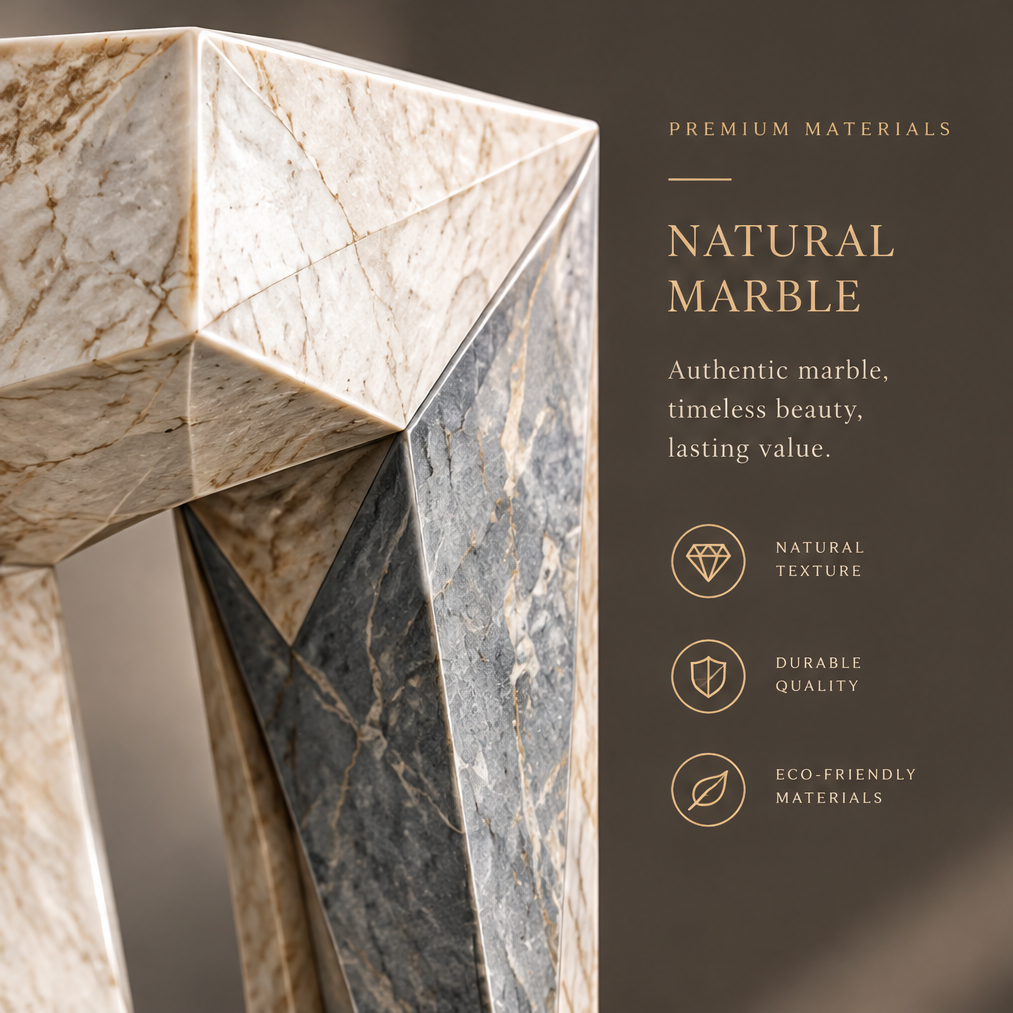 COSEMN | Folded Realm Geometric Pedestal