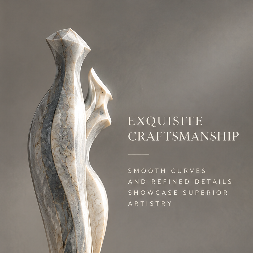COSEMN | Silhouette Twin Entity Sculpture