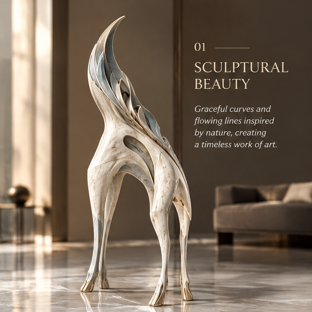 COSEMN | Spined Fluidity Arch Sculpture