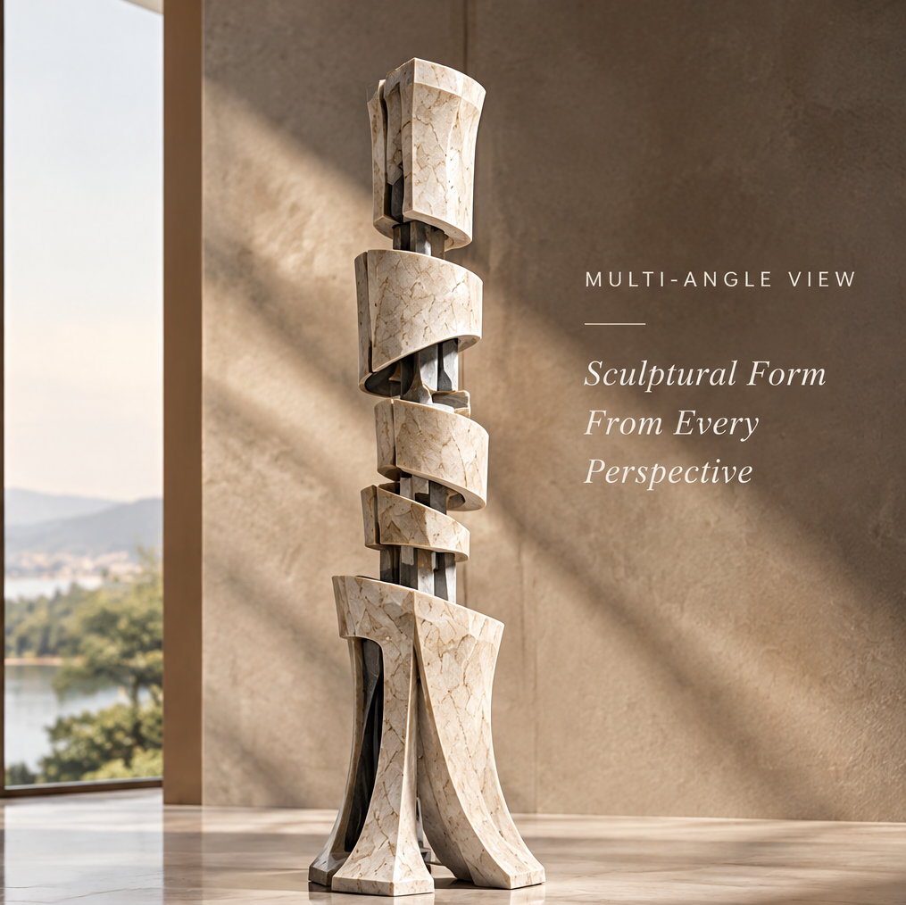 COSEMN | Suspended Segmented Column Art