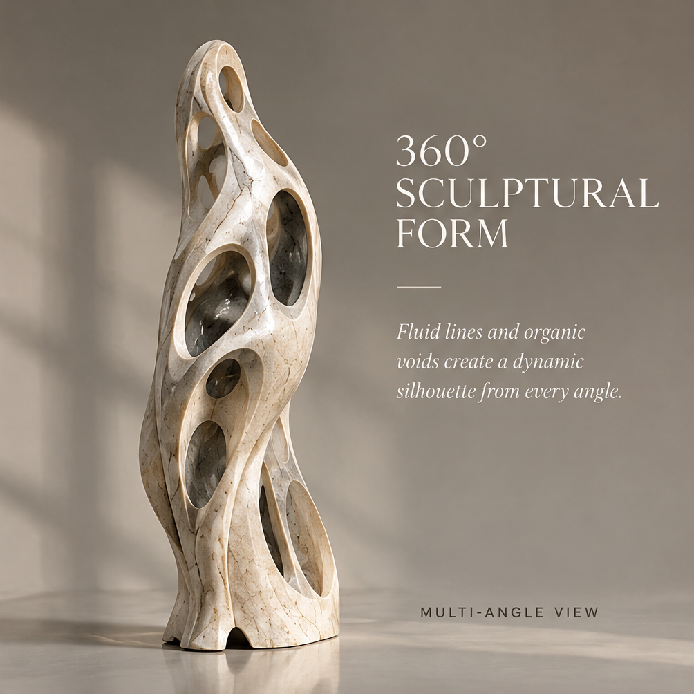 COSEMN | Hollow Shell Abstract Statue