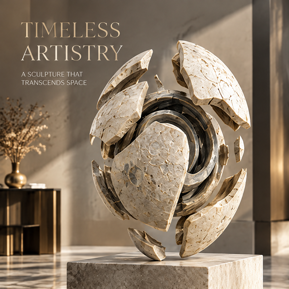 COSEMN | Fragmented Star Shell Statue