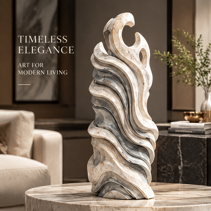 COSEMN | Layered Wave Shell Monument