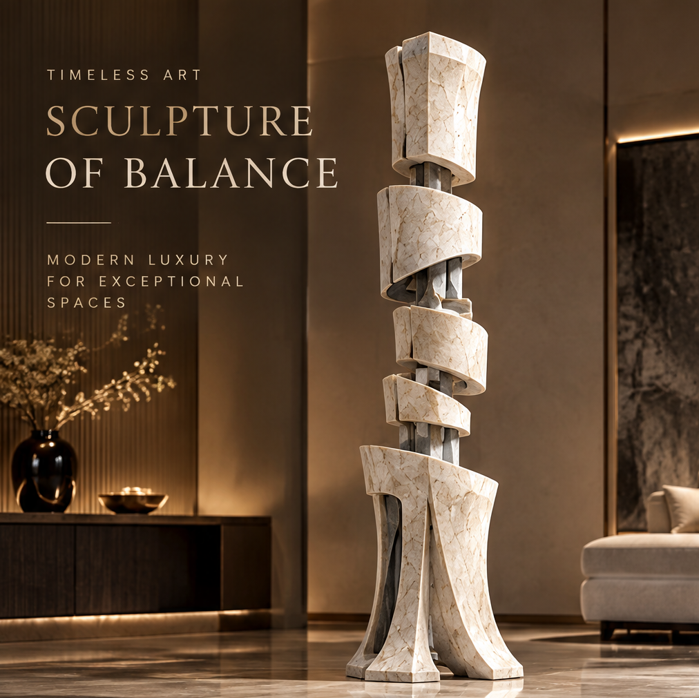 COSEMN | Suspended Segmented Column Art