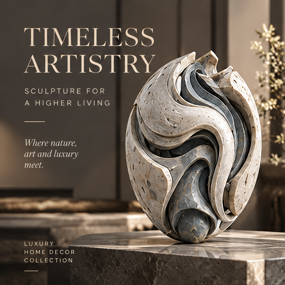 COSEMN | Folded Planet Abstract Figurine