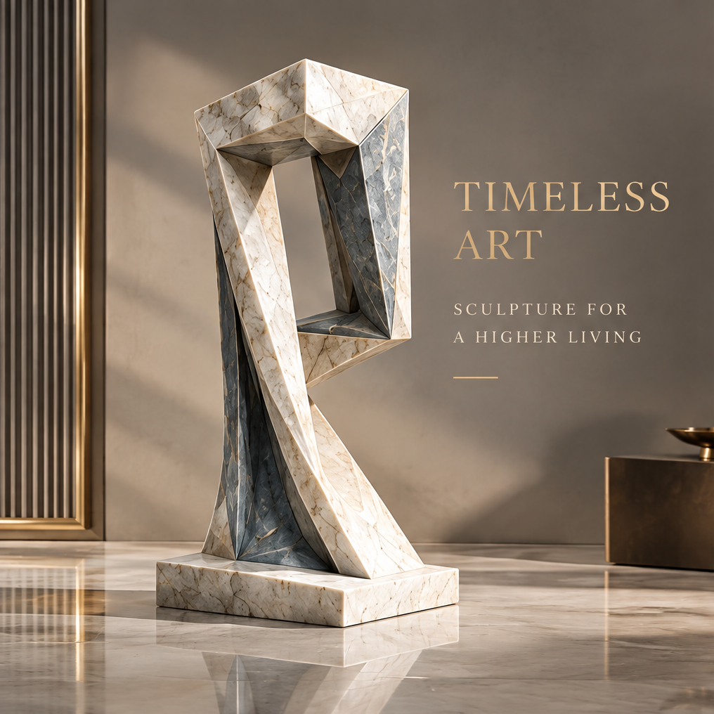 COSEMN | Folded Realm Geometric Pedestal
